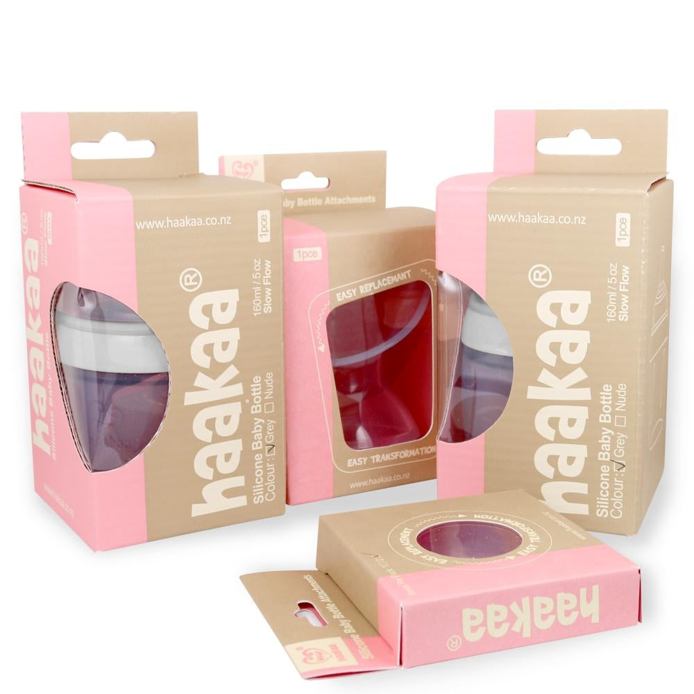 Haakaa Generation 3 Silicone Breast Pump & Bottle Pack