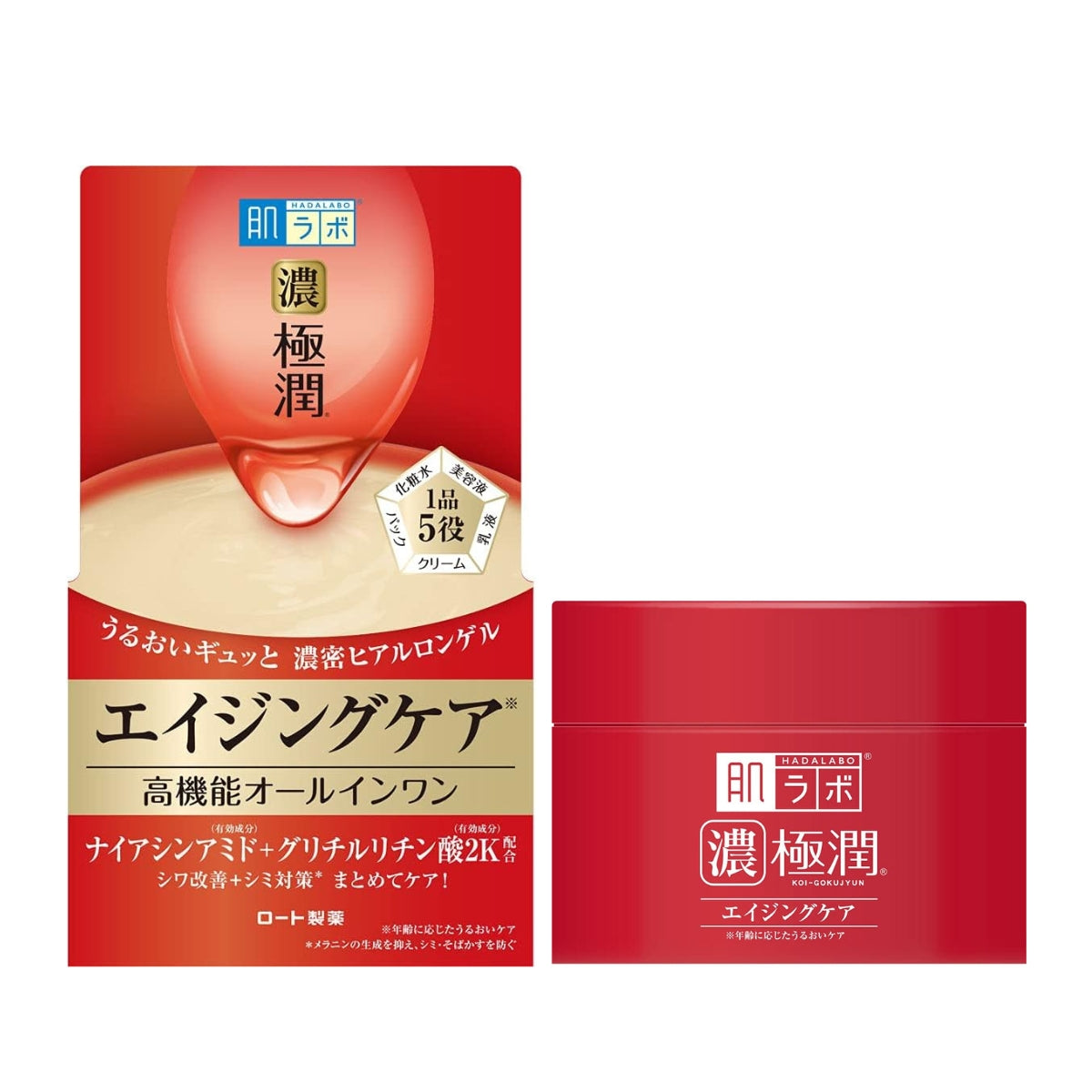 Hada Labo Gokujyun Anti Aging Perfect Gel, 100g (Exp 10/27)