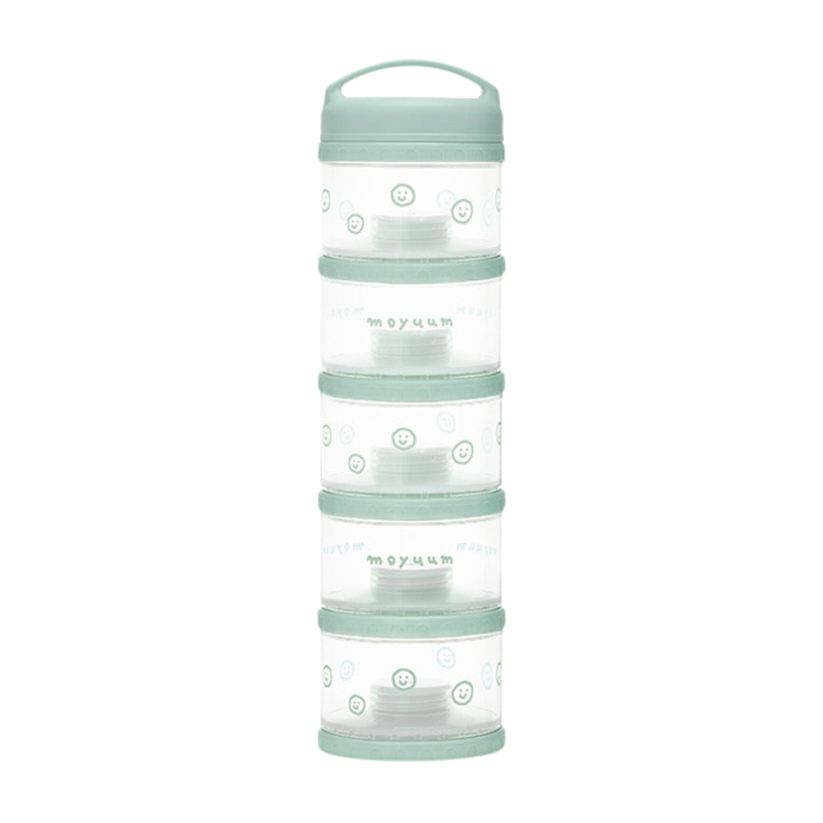 Moyuum Premium Milk Powder Dispenser, 5 Tiers (3 Colors) - Pupsik Singapore