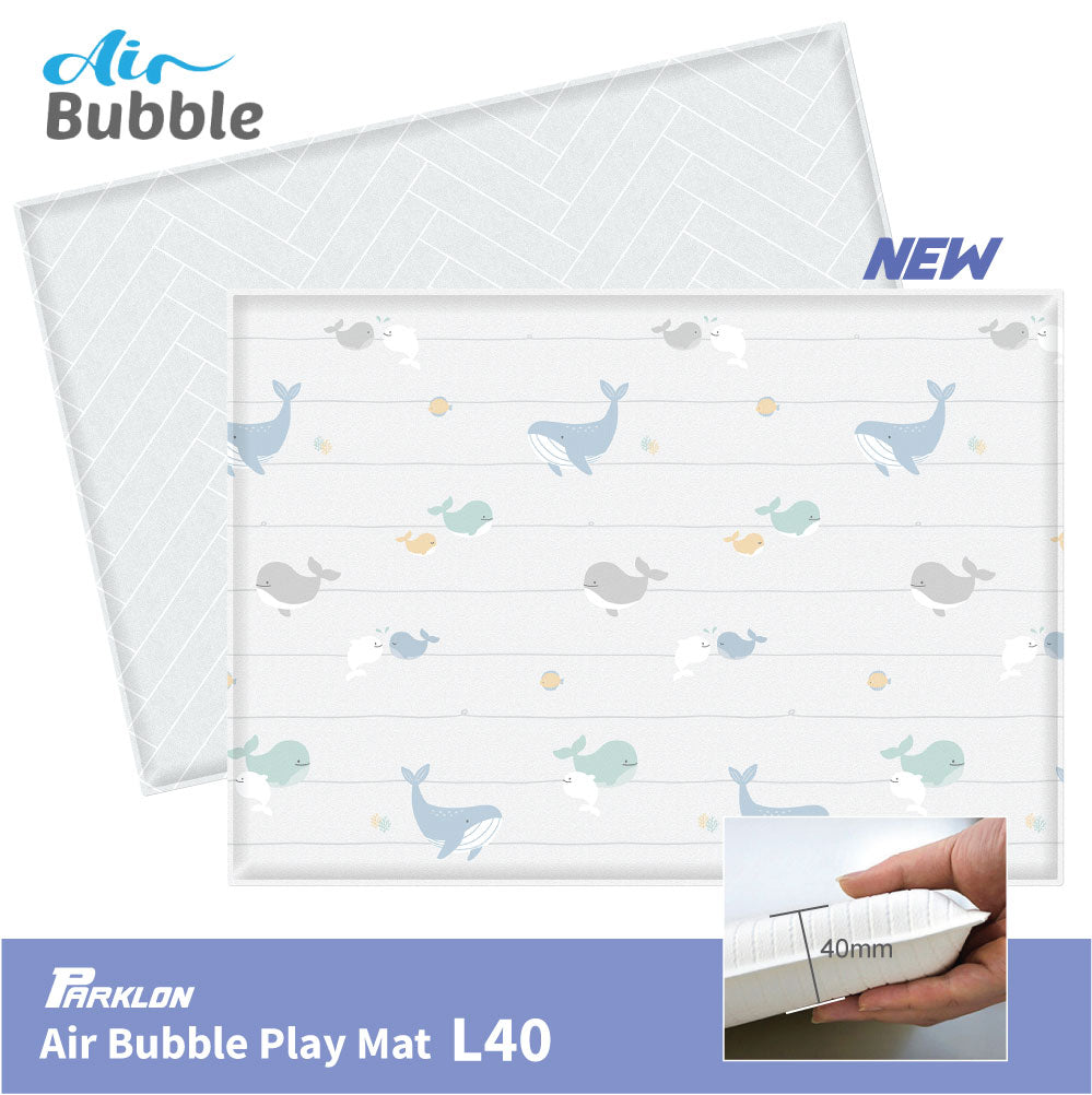 Parklon Air Bubble Playmat - Happy Whale (L40)