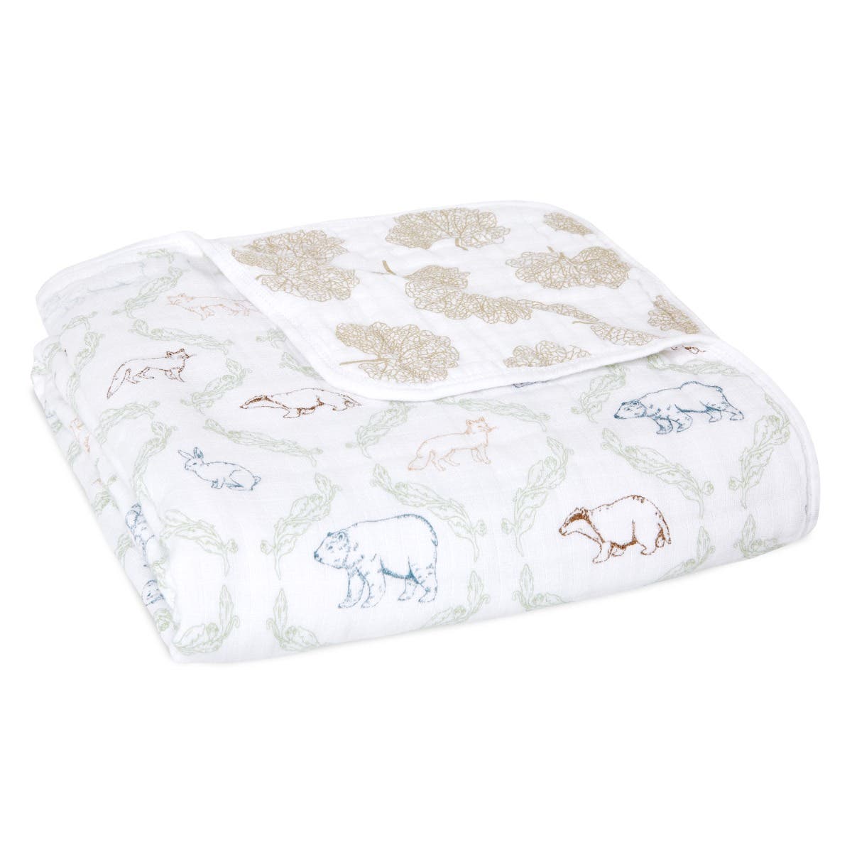 Aden Anais Essentials Cotton Muslin Blanket (44 x 44 in) - 4 Designs - Pupsik Singapore