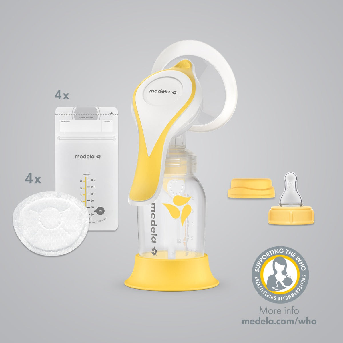 Medela Harmony Essentials Pack Manual Breast Pump (Flex Version)