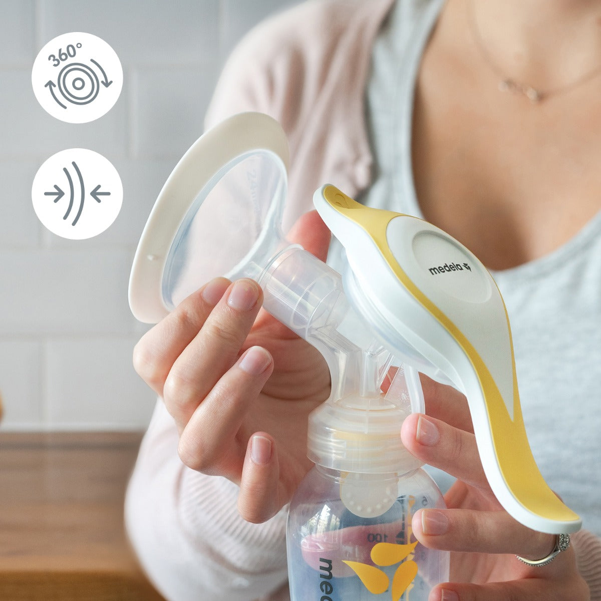 Medela Harmony Essentials Pack Manual Breast Pump (Flex Version)