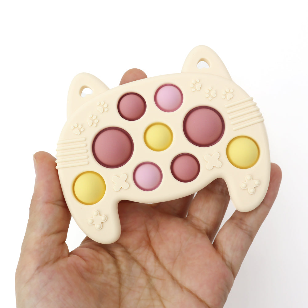 Biomom Pop It Cat Controller Fidget Toy (2 Colors) - Pupsik Singapore