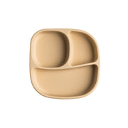 Hegen Divided Suction Plate Silicone Taupe