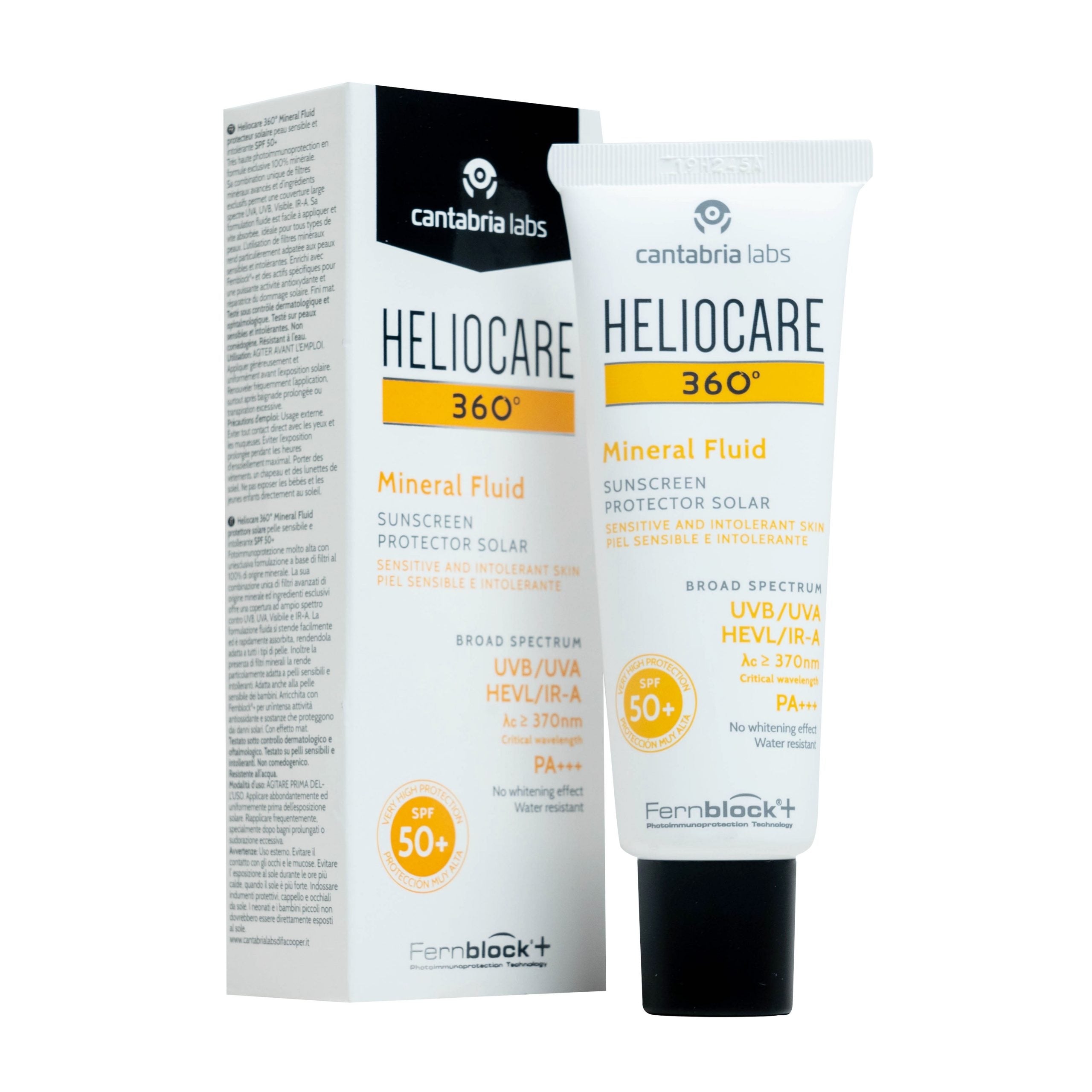 Heliocare 360° Mineral Fluid SPF 50+ Sunscreen (50ml)