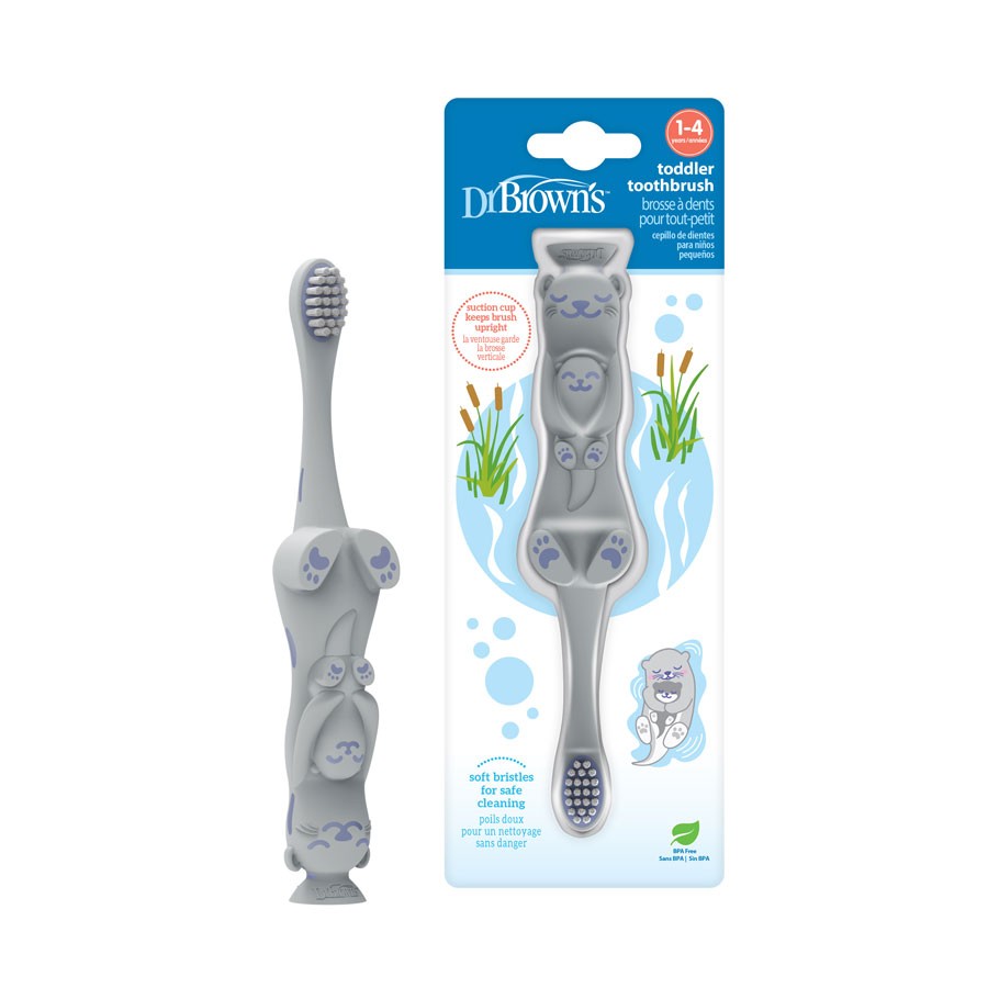 Dr. Brown's Toddler Toothbrush, 1pc (4 Designs) - Pupsik Singapore