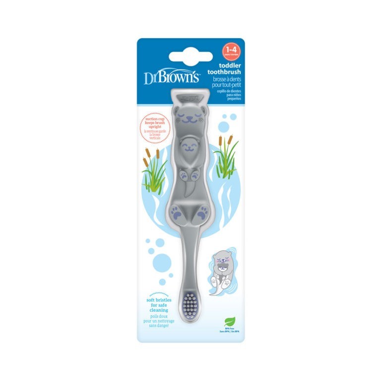 Dr. Brown's Toddler Toothbrush, 1pc (4 Designs) - Pupsik Singapore