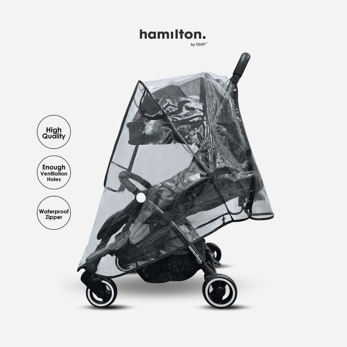 Hamilton Rain Cover with Shield