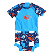 Splash About Happy Nappy Sunsuit - Under the Sea (2 Sizes)