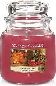 Yankee Candle Medium Jar Candle (14.5oz) - Holiday Hearth