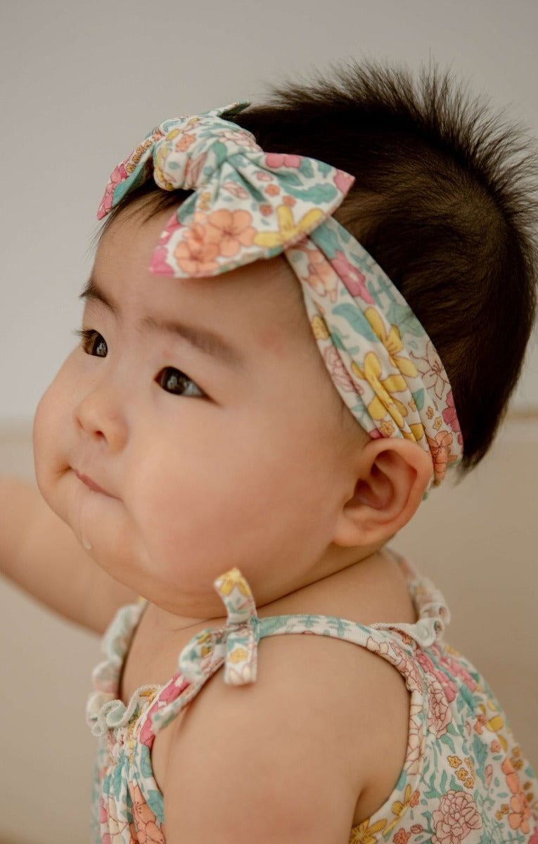 House of Holly Smocked Bubble Romper - Holly En Fleurs