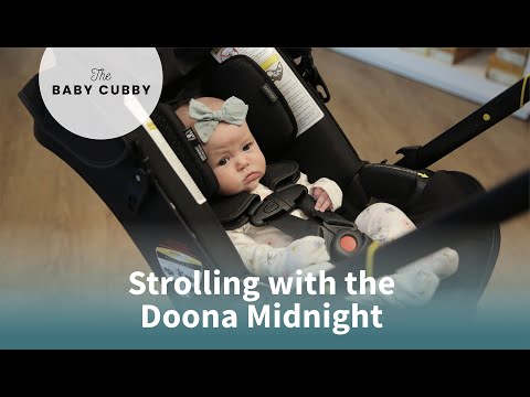 Doona+ Infant Car Seat Stroller – Midnight Limited Edition