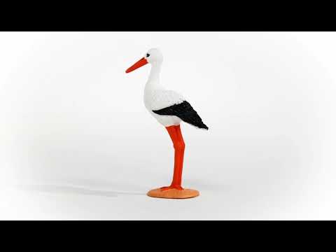 Schleich Stork Animal Figurine Toy