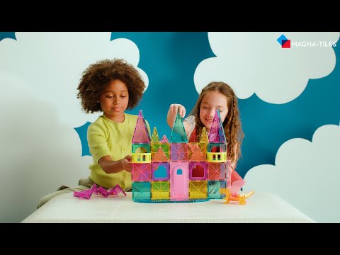 Magna-Tiles Castle DLX 48-Piece Set + microMAGs