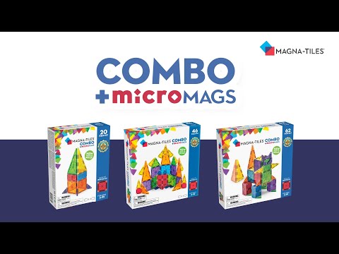 Magna-Tiles Combo 20-Piece Set + microMAGs
