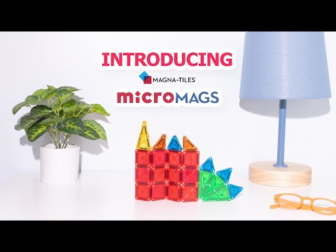 Magna-Tiles microMAGS 70-Piece Deluxe Set + microMAGs