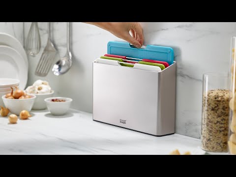 Joseph Joseph Folio 4-piece Chopping Board Set Large - Grey