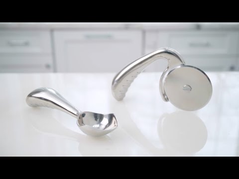 The Midnight Scoop Stainless Steel Ice Cream Scoop