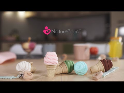 NatureBond Ice Cream Silicone Baby Teether (5 Colours)