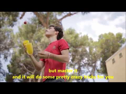 NSG Pindaloo Juggling Toss-and-Catch Game – Clear w Neon Lighted Ball