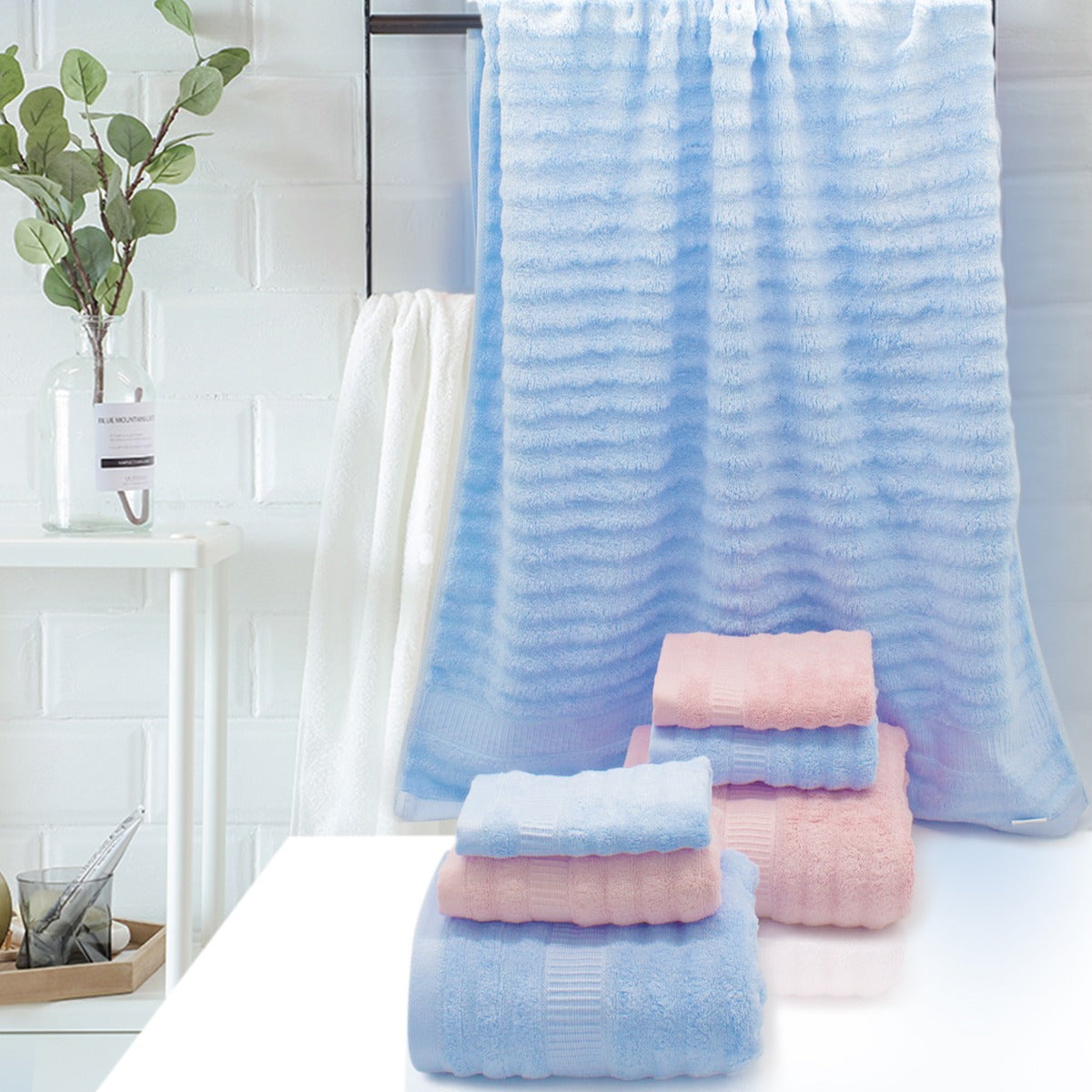 MPJ Bamboo Bath Towel (70x140cm)  - 6 Colours - Pupsik Singapore