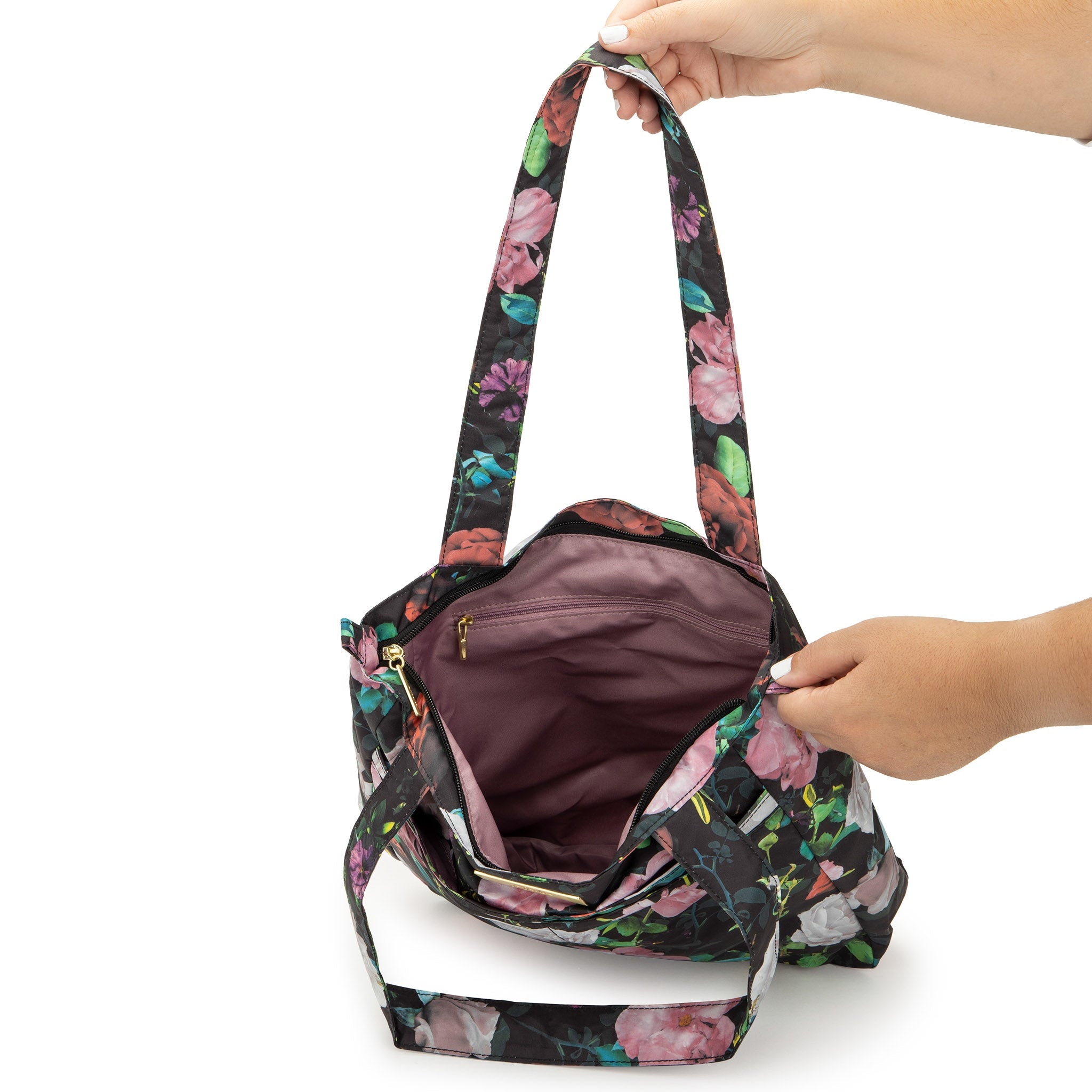 Jujube Be Light Legacy Diaper Bag - Rose Garden