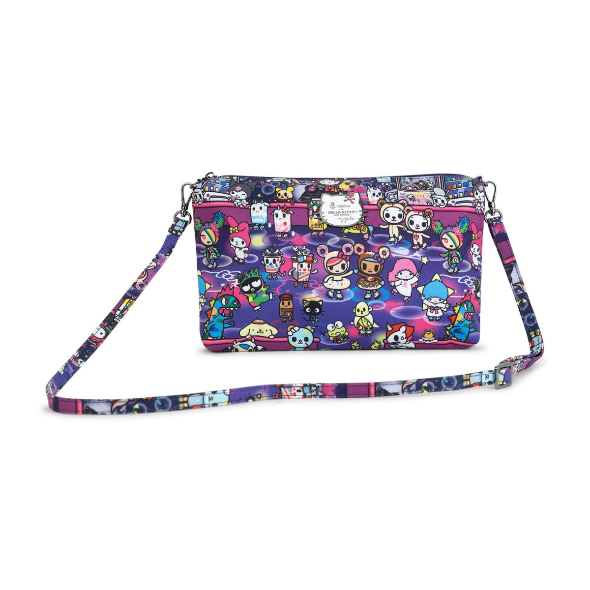 Jujube Tokidoki x Hello Kitty Be Quick Wristlet - Roller Disco Dreaming (Mozzarella Zipper)