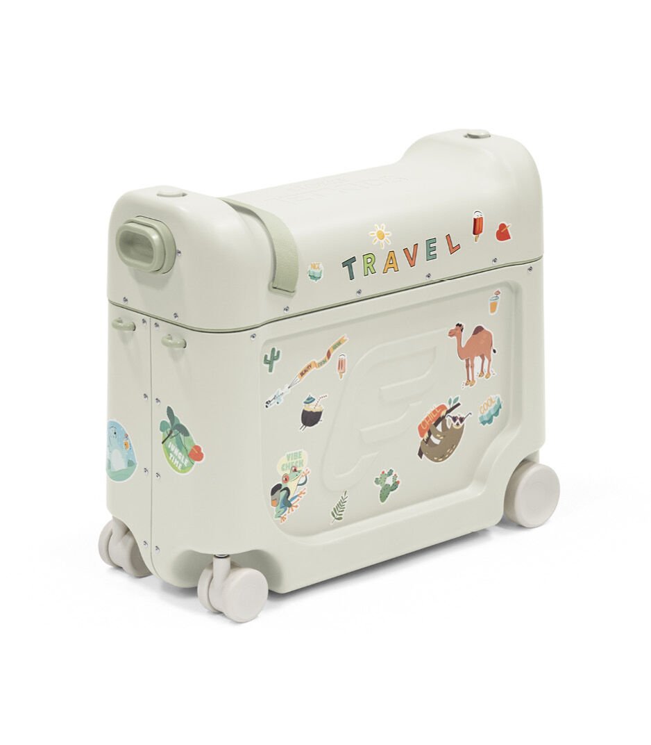 Stokke Jetkids Bed Box Airplane Ride/Carry/Sleep-On Suitcase V4 (5 Colours) - Pupsik Singapore