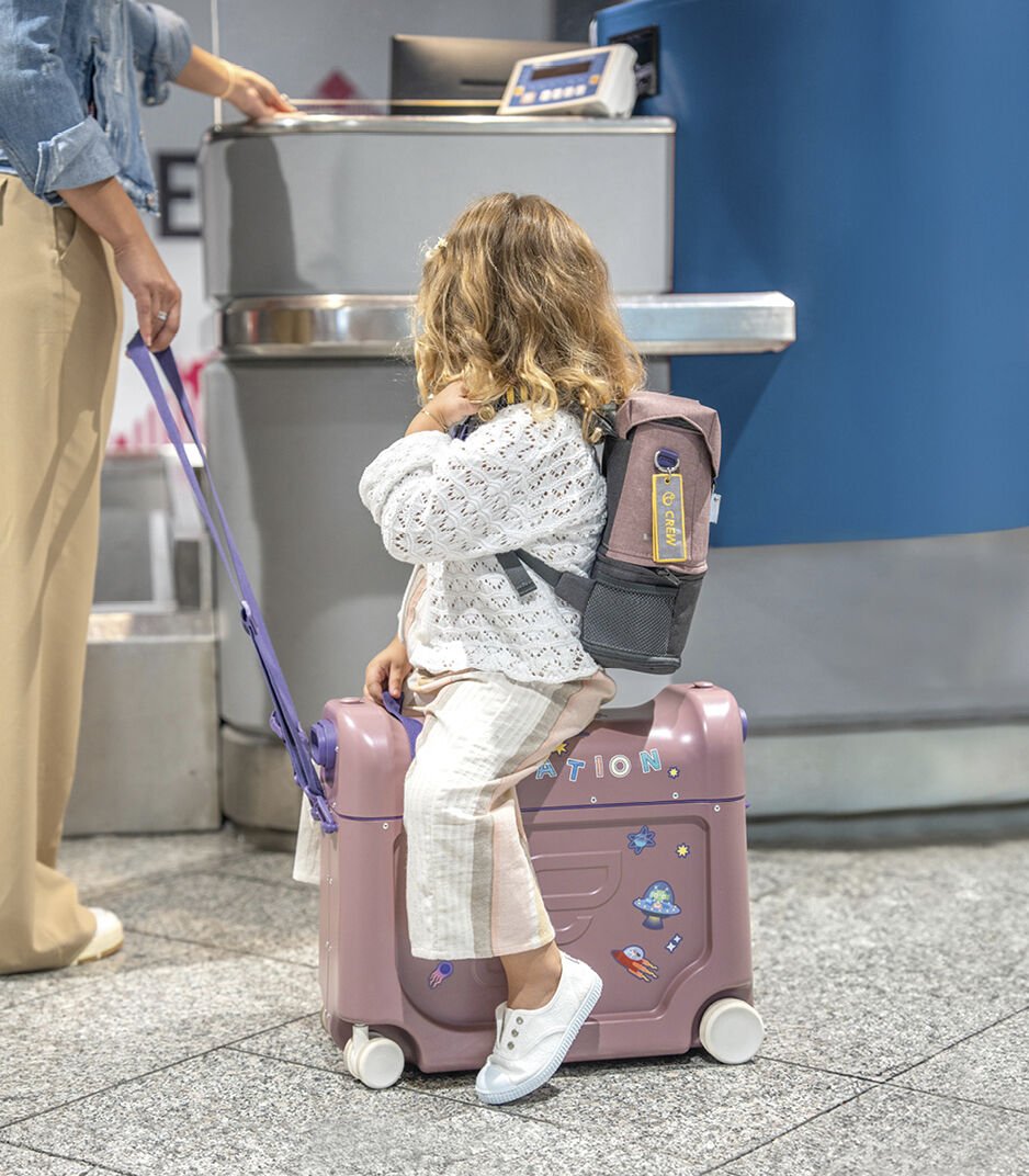 Stokke Jetkids Bed Box Airplane Ride/Carry/Sleep-On Suitcase V4 (5 Colours) - Pupsik Singapore