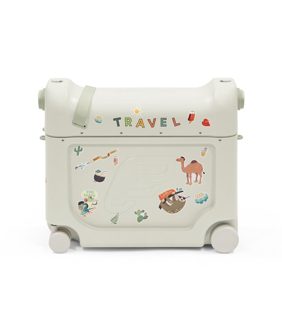 Stokke Jetkids Bed Box Airplane Ride/Carry/Sleep-On Suitcase V4 (5 Colours) - Pupsik Singapore