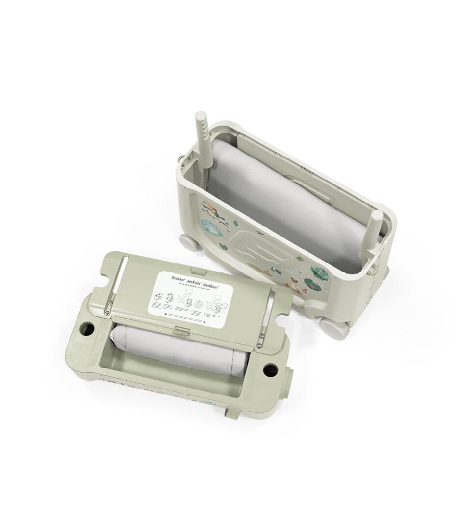 Stokke Jetkids Bed Box Airplane Ride/Carry/Sleep-On Suitcase V4 (5 Colours) - Pupsik Singapore