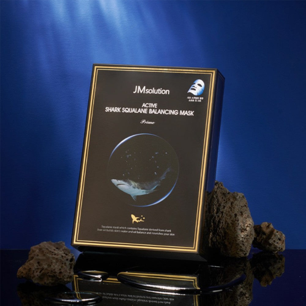 JMsolution Active Shark Squalane Balancing Mask, 10pcs (Exp 03/28)