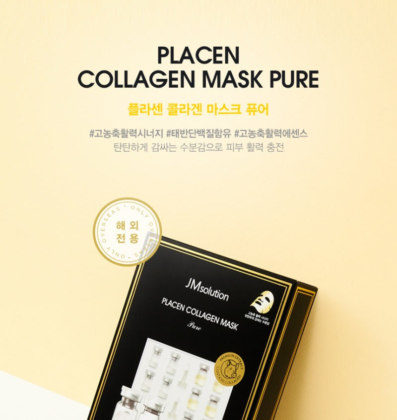 JMsolution Placen Collagen Mask, 10pcs (Exp 05/27)
