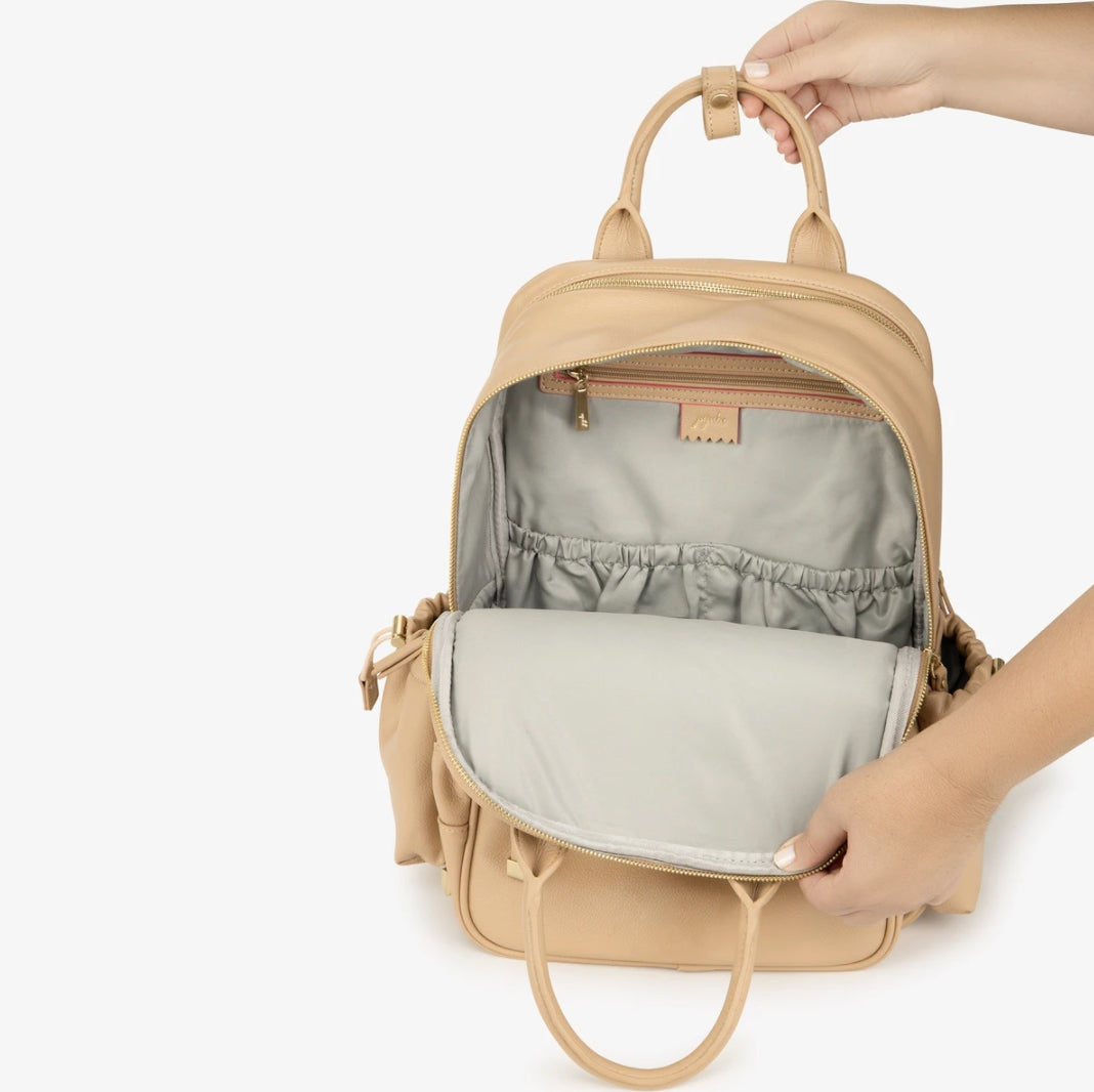 Jujube Million Pockets Backpack - Caramel Latte