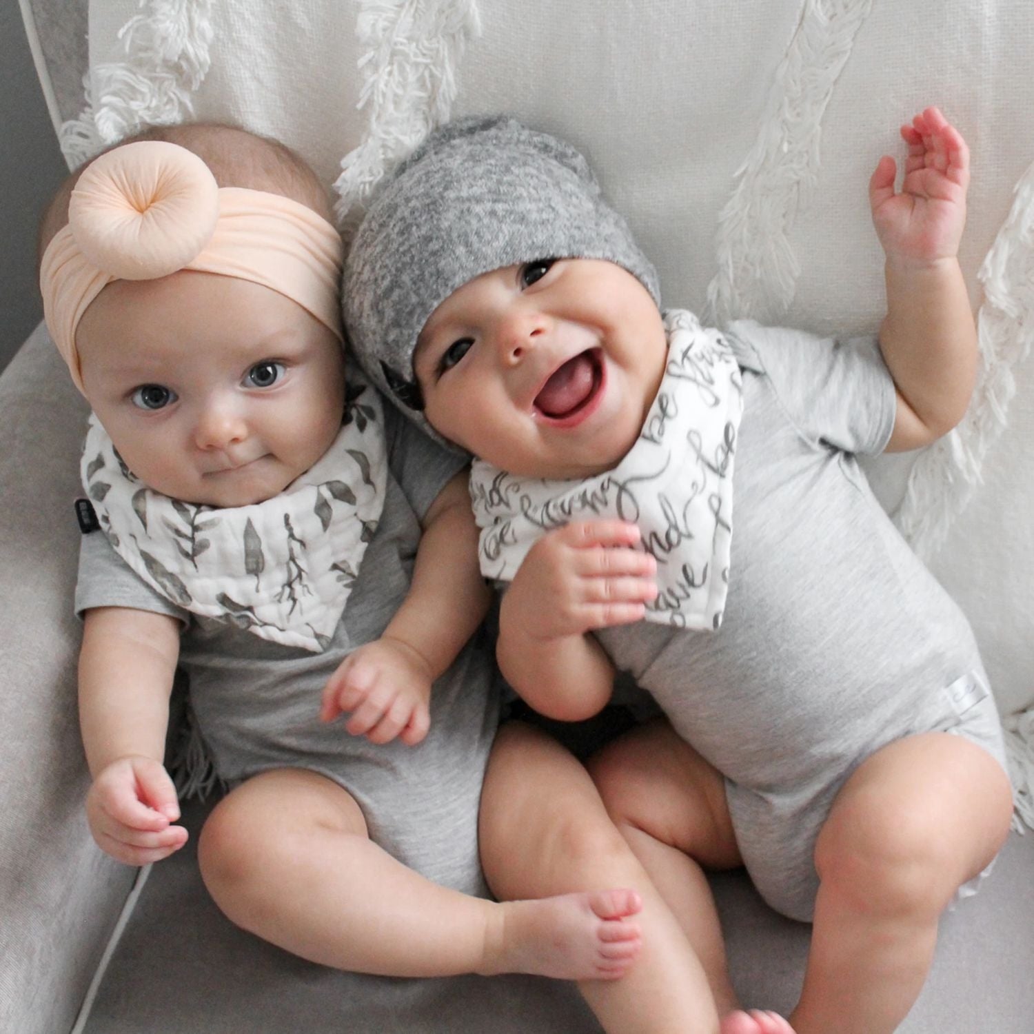 Bebe Au Lait Classic Muslin Bandana Bib, 2pk (10 Designs) - Pupsik Singapore