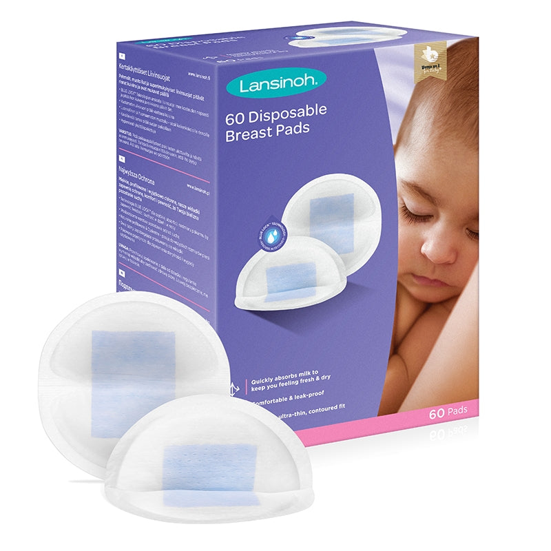 Lansinoh Disposable Nursing Pads, 60pcs (UK Version)