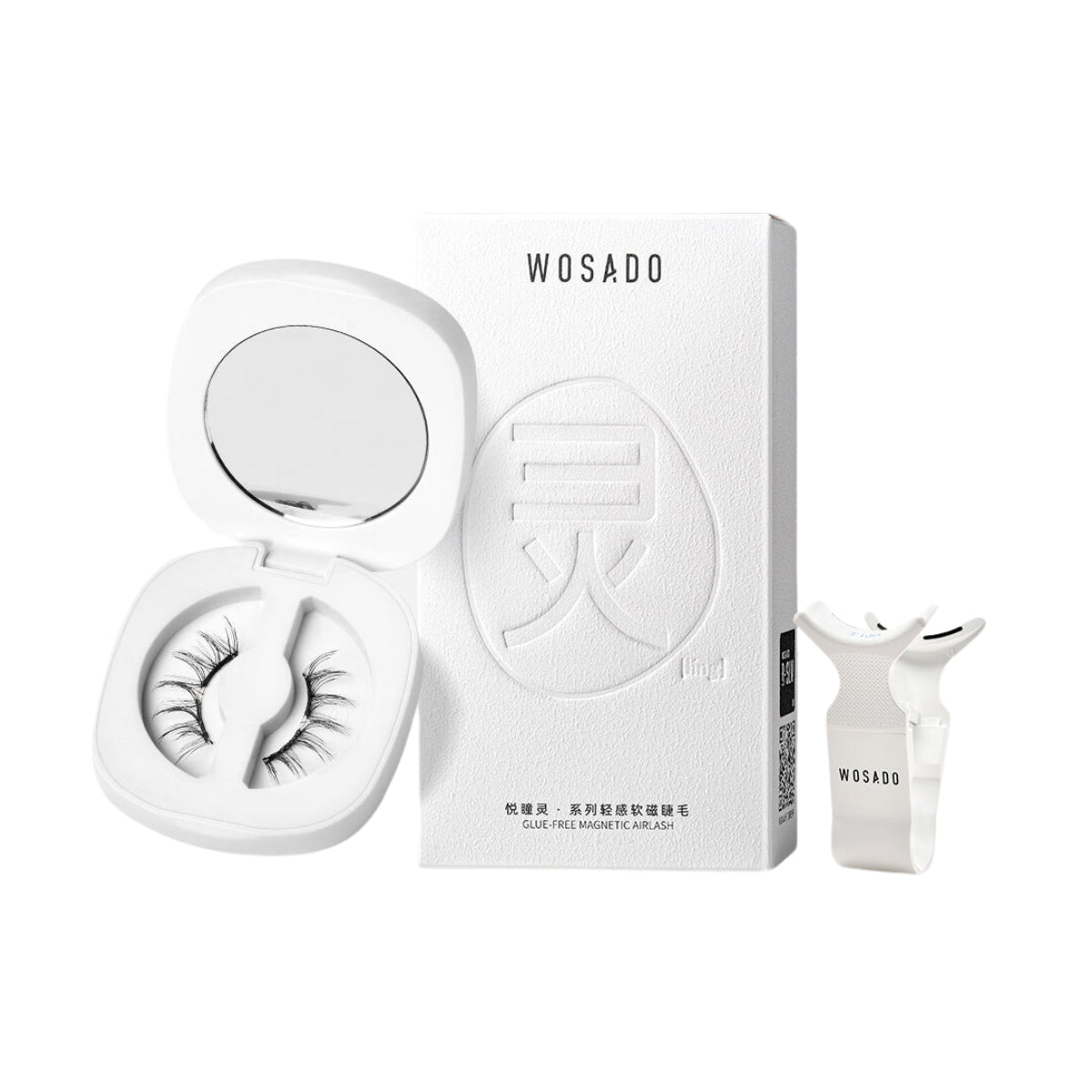 WOSADO Soft Magnetic Eyelashes, Widen/Plus (4 Designs)