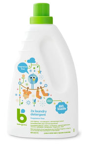 Babyganics 3X Baby Laundry Detergent - Fragrance Free (1.77L)