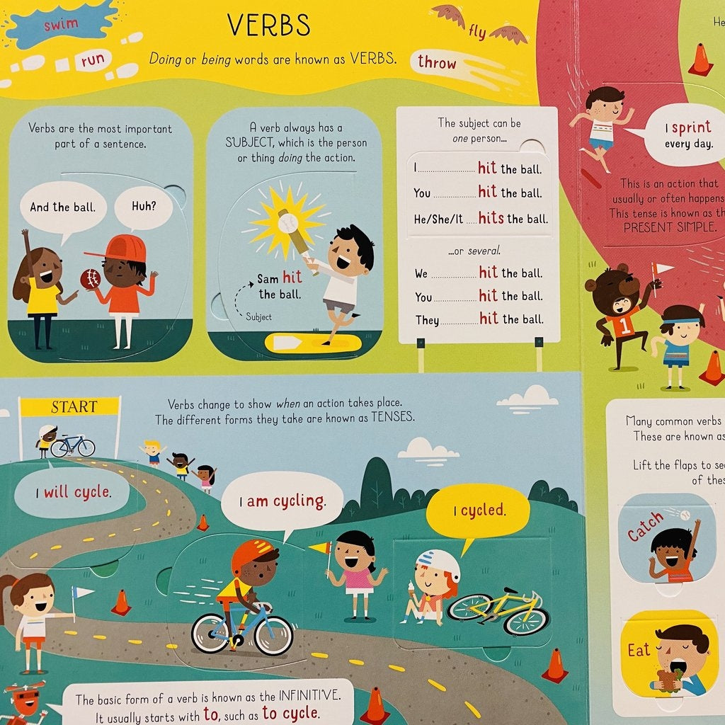 Usborne Lift-the-Flap Board Book Series - Age: 6+ (4 Titles) - Pupsik Singapore