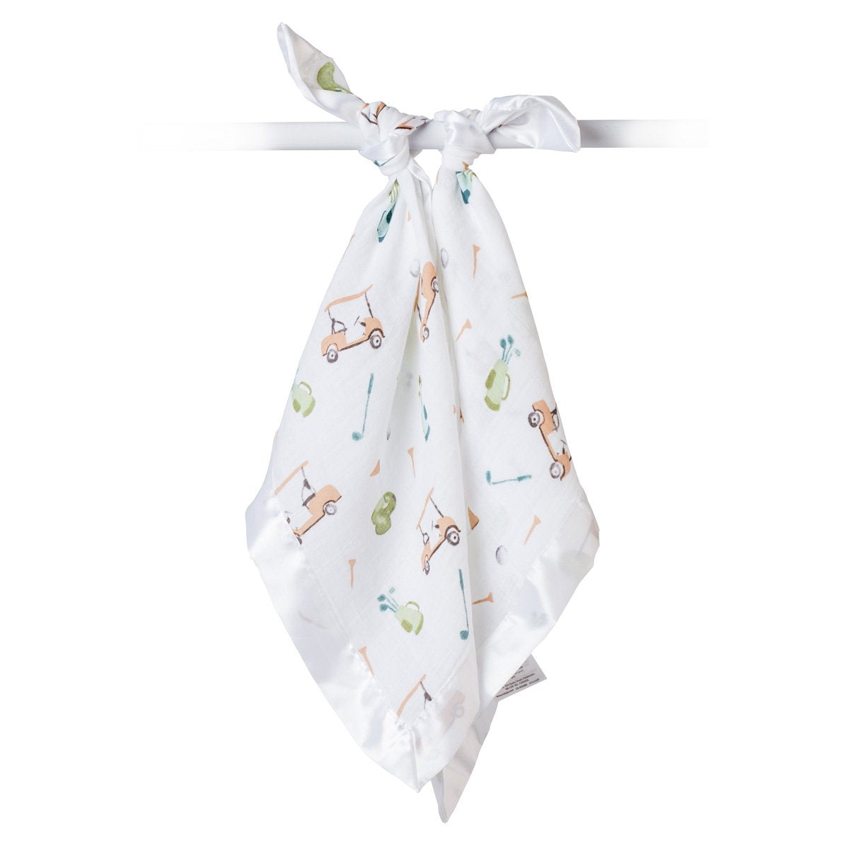 Lulujo Baby Muslin Security Blankets, 2pk (4 Designs)