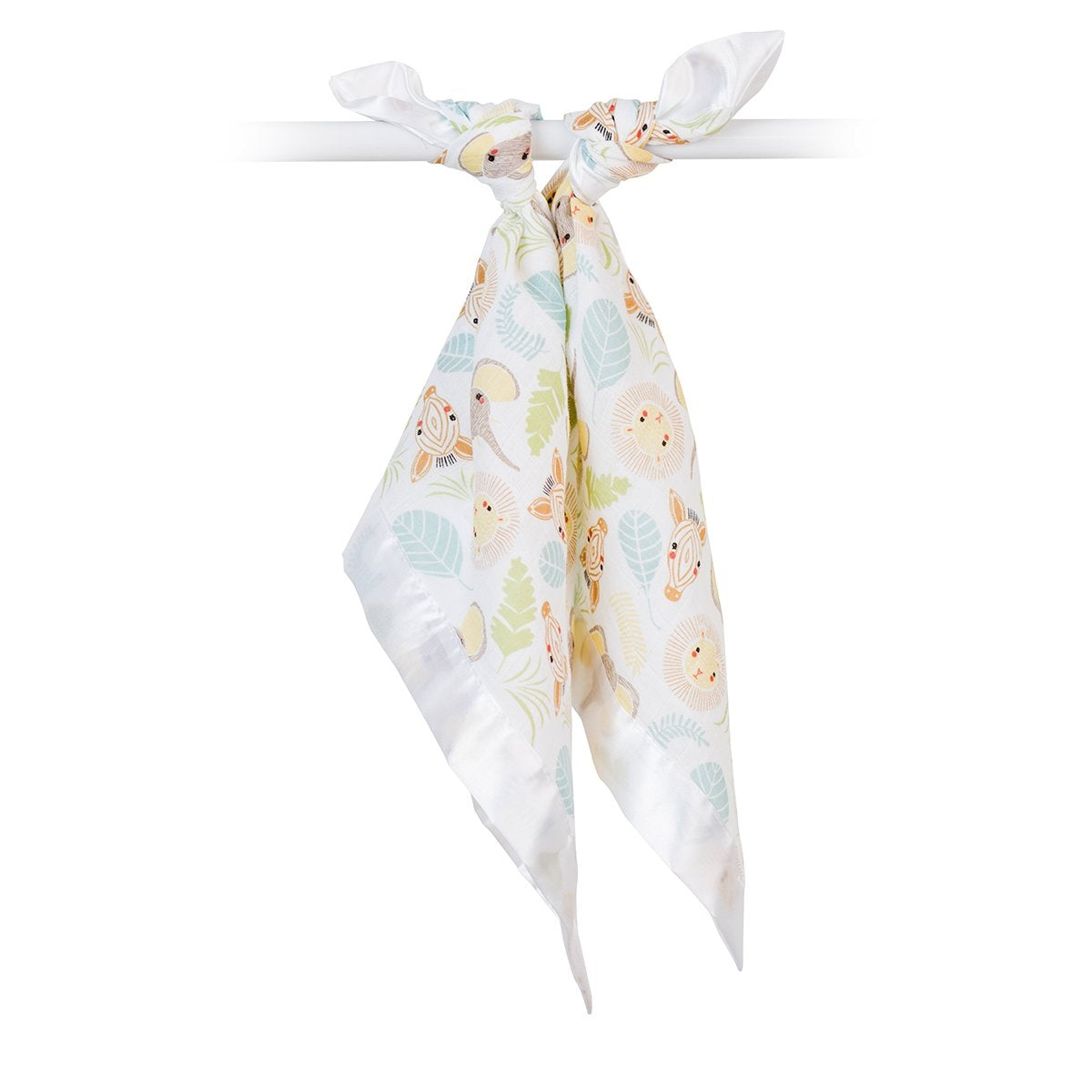 Lulujo Baby Muslin Security Blankets, 2pk (4 Designs)