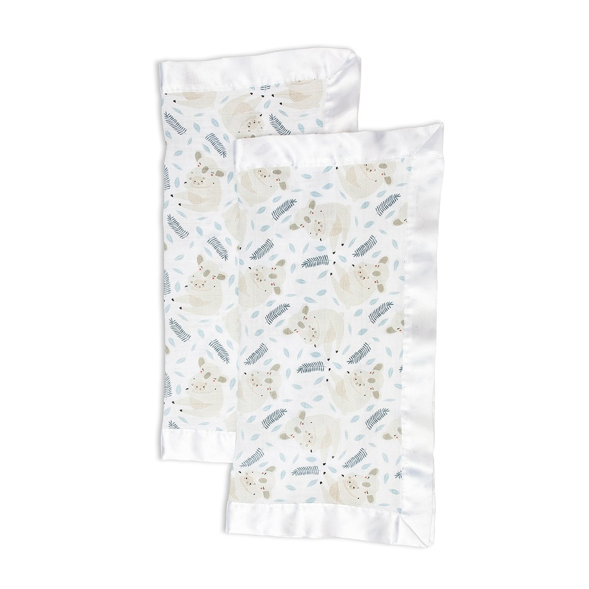 Lulujo Baby Muslin Security Blankets, 2pk (4 Designs) - Pupsik Singapore