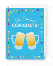 The Little Drom Store Congratulations Greeting Card (2 Designs)