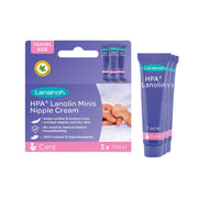 Lansinoh HPA Lanolin Nipple Cream, 3 x 7ml (Minis)