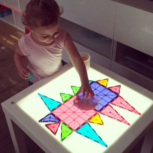 Magna-Tiles Clear Colors 32 Piece Set