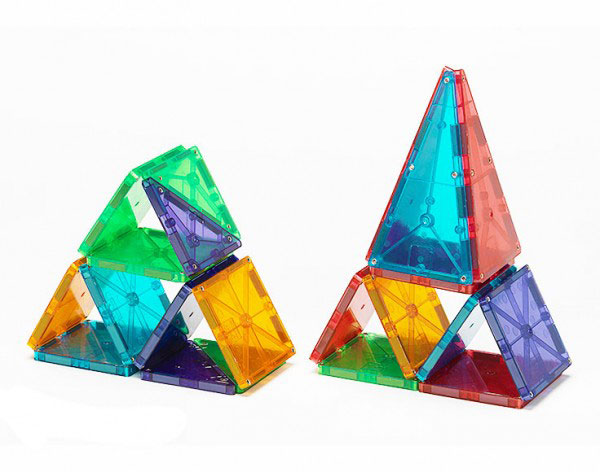 Magna-Tiles Clear Colors 32 Piece Set