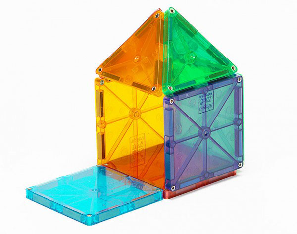 Magna-Tiles Clear Colors 32 Piece Set
