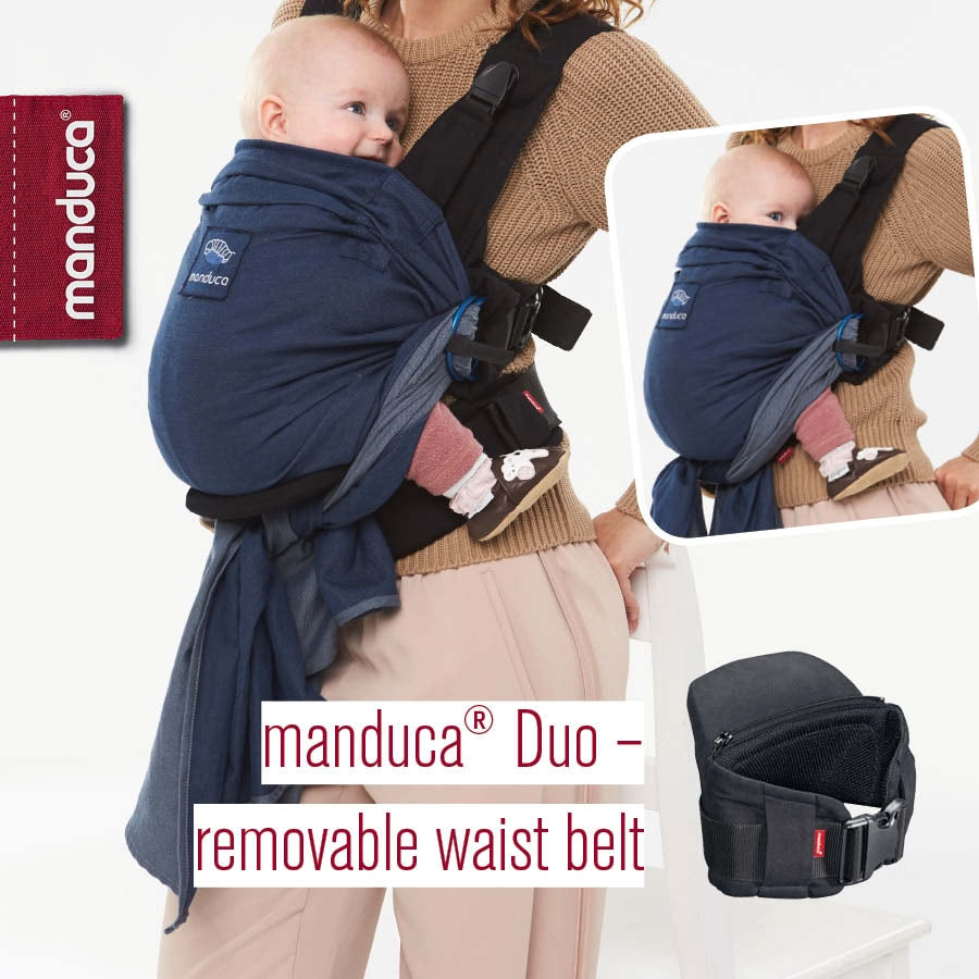 Manduca Duo Baby Carrier (2 Colours) - Pupsik Singapore