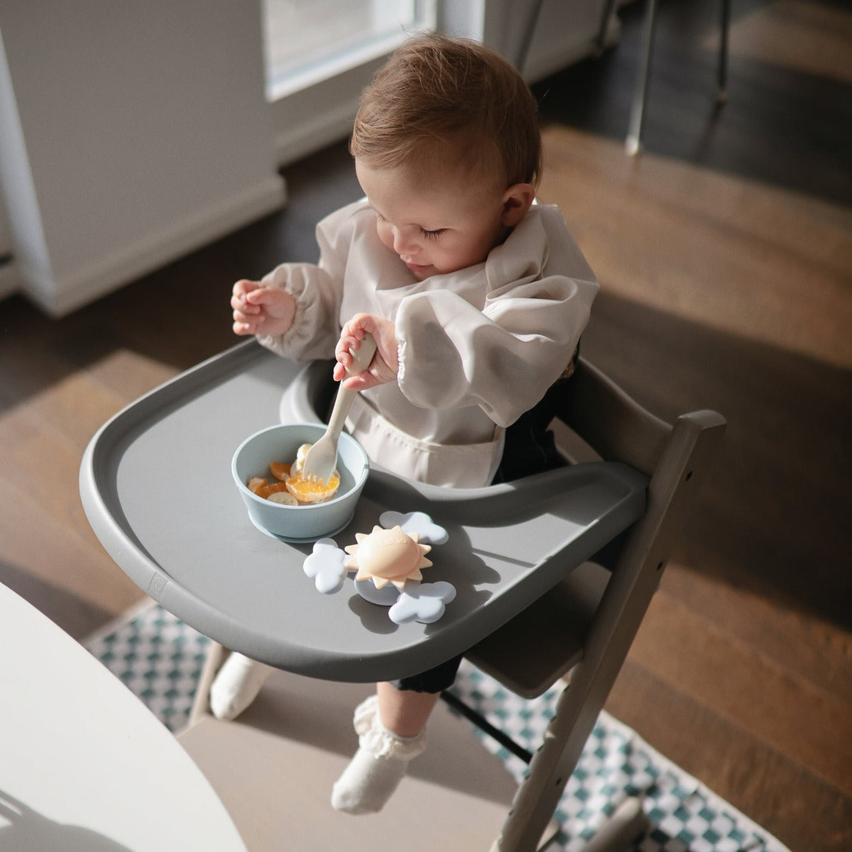 Mushie Cutlery Set - Fork, Spoon and Knife (5 Colors)